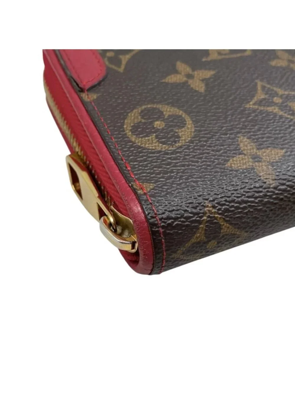 Louis Vuitton Wallet Zippy Retiro Monogram Cerise
